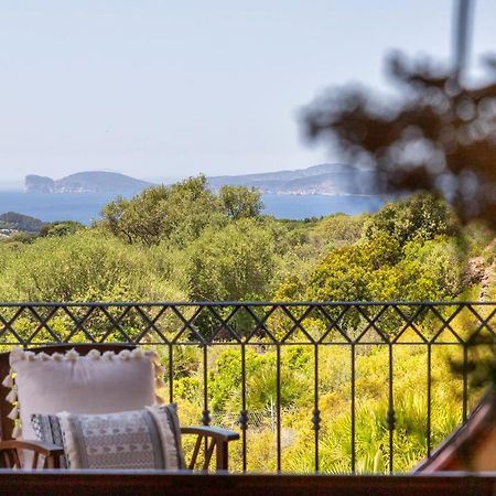 Sardinia Re - Villa Martin Panoramic View Альгеро Экстерьер фото