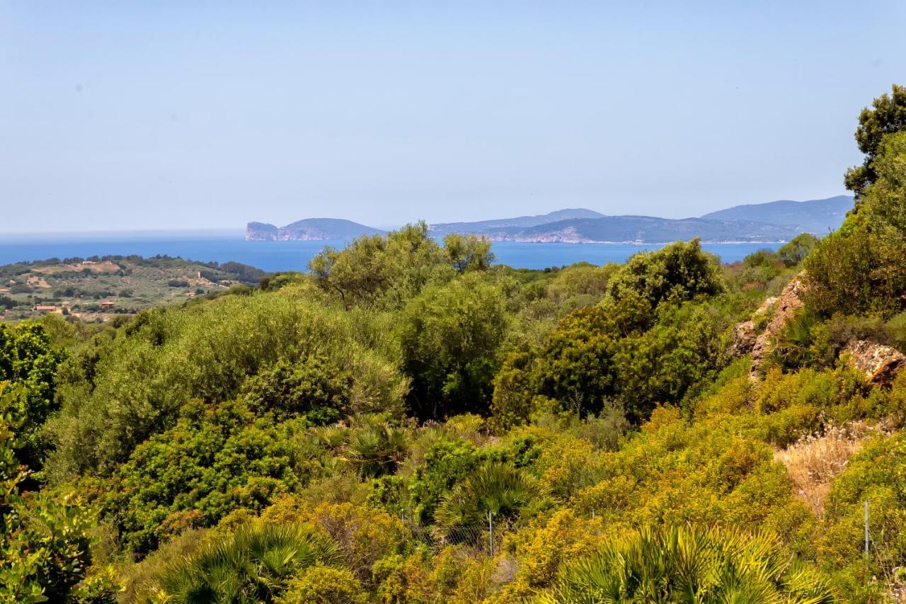 Sardinia Re - Villa Martin Panoramic View Альгеро Экстерьер фото